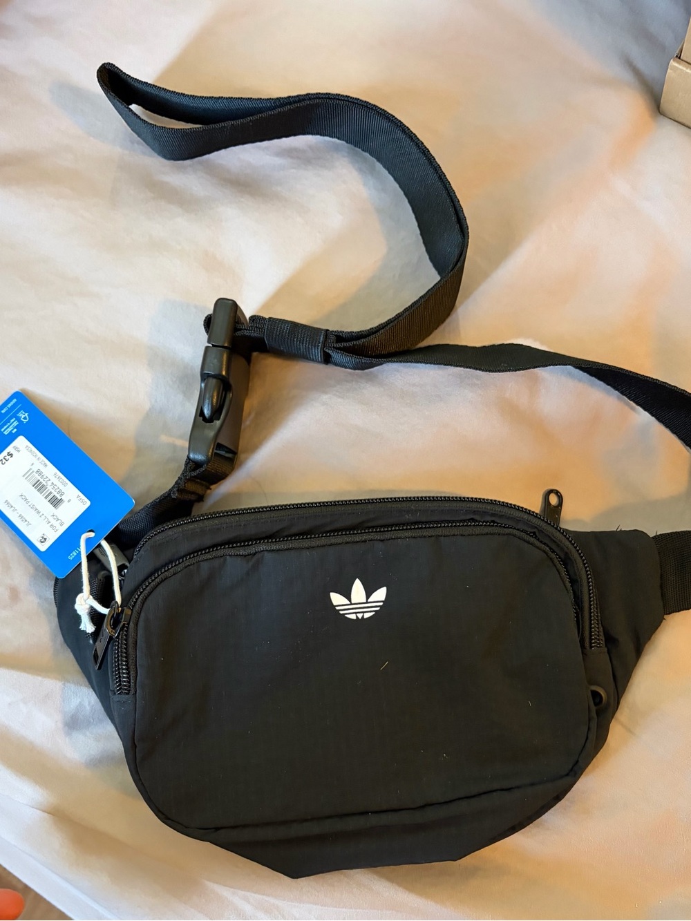 Adidas Original For All 2 Waist Black Fanny Bag NWT